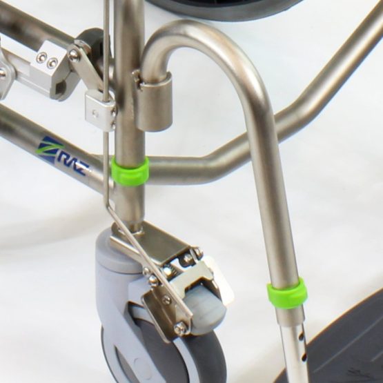Caster Lock Mobile Shower Commode Chair
